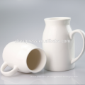 New Arrival Sublimation Caneca de leite cerâmica-450ml